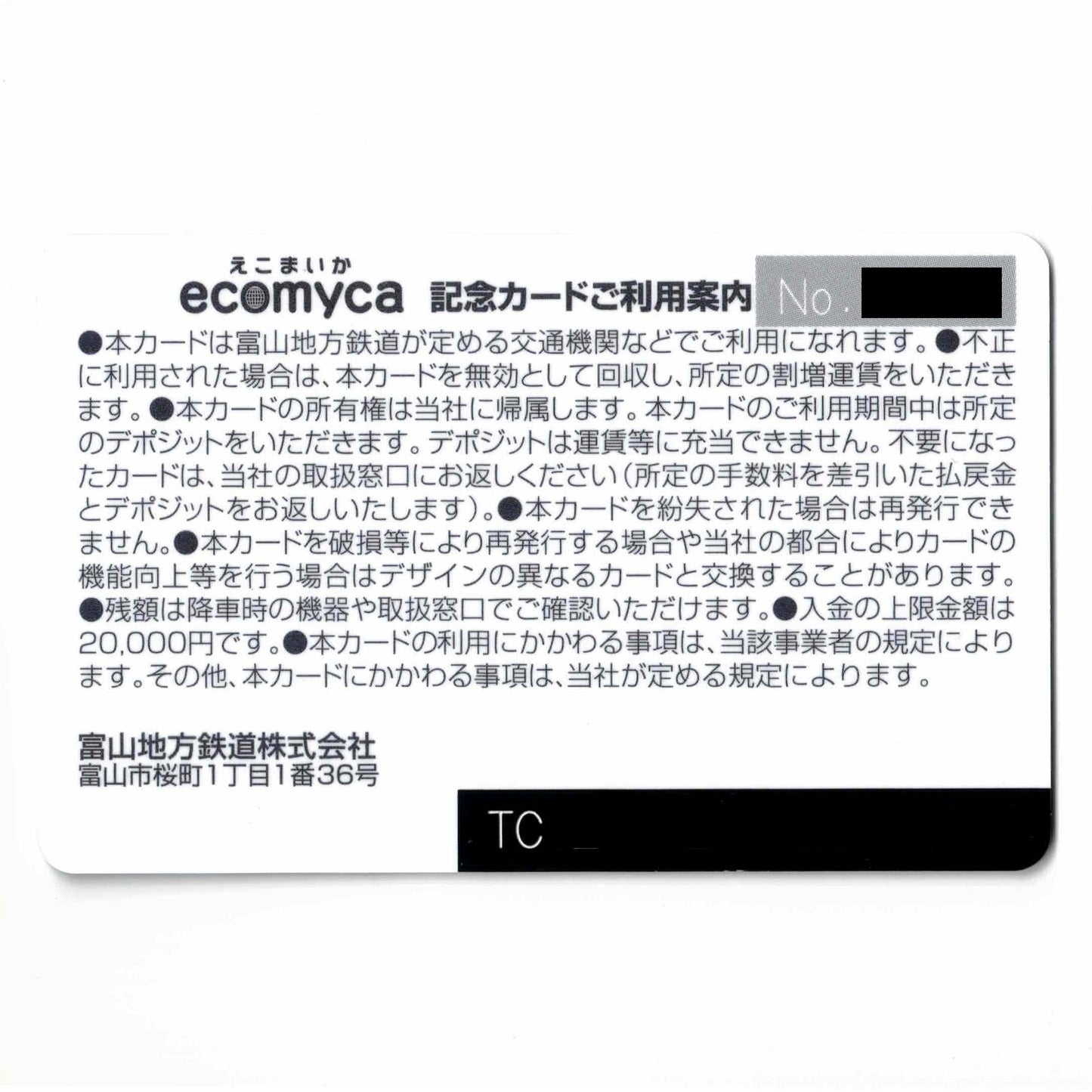 スタジオ地図 ecomyca(えこまいか) 細田守 おおかみこどもの雨と雪 果てしなきスカーレット 富山県 ローカルカード 富山地方鉄道