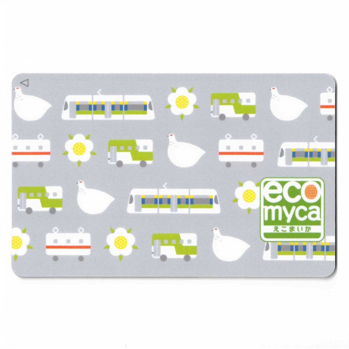 ecomyca Bird design Toyama Prefecture local card