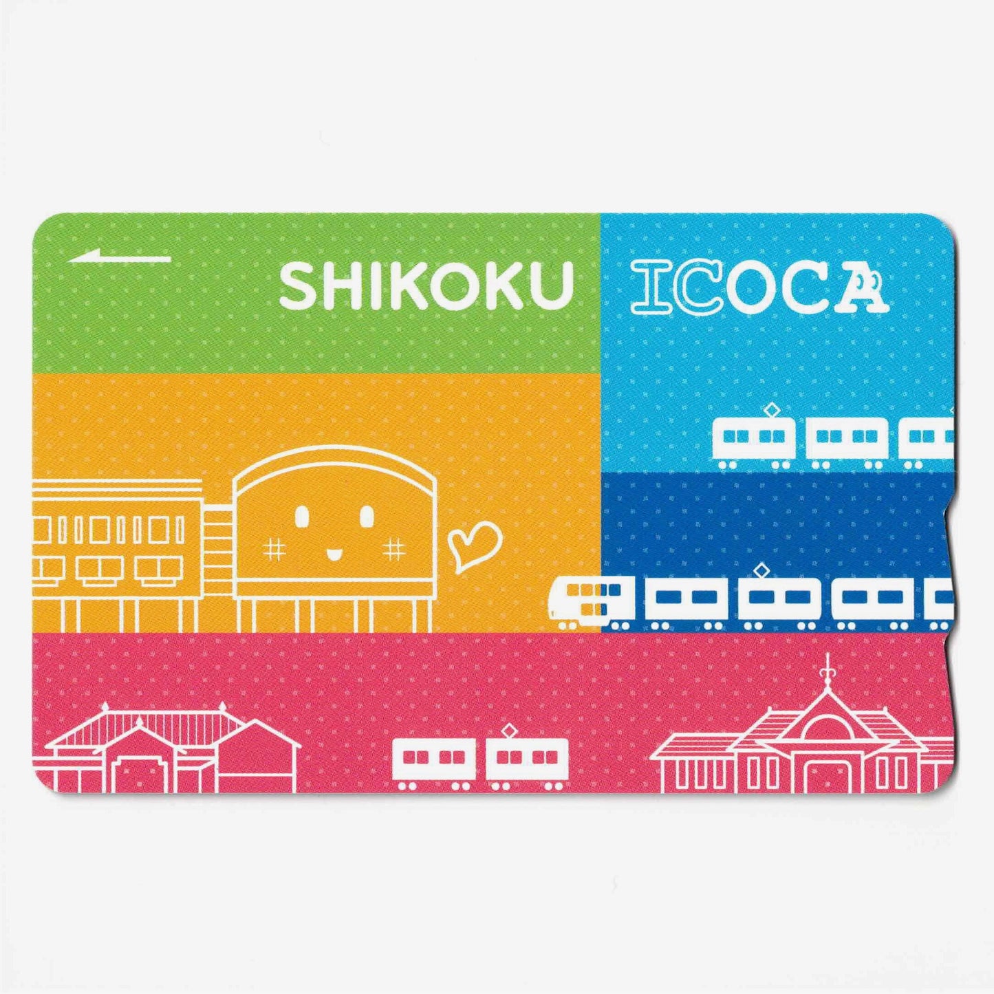 Shikoku ICOCA (Icoca) Kagawa Prefecture Local ICOCA JR Shikoku