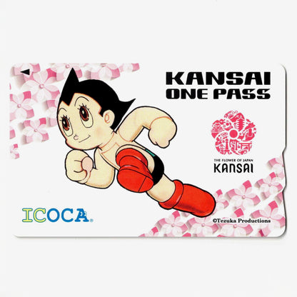 使用可能 鉄腕アトムICOCA（イコカ） 赤色