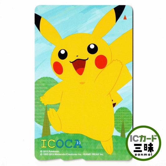 使用可能 ポケモンICOCA（イコカ） ピカチュウ