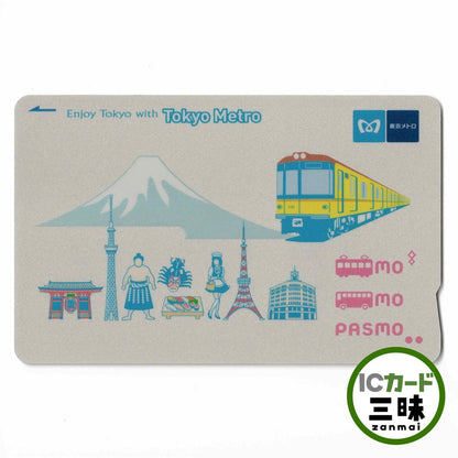 Available Tokyo Metro PASMO (Pasmo) Mt. Fuji Kaminarimon Skytree Tokyo Tower Sumo wrestlers