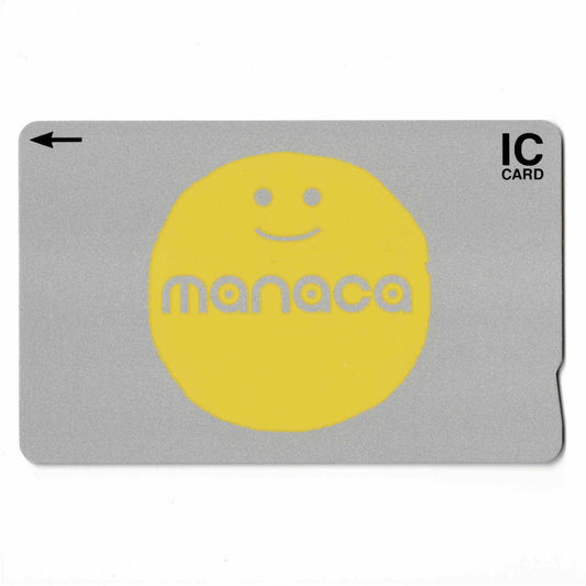 使用可能 エムアイシーmanaca（マナカ） 無記名 現行（3代目）