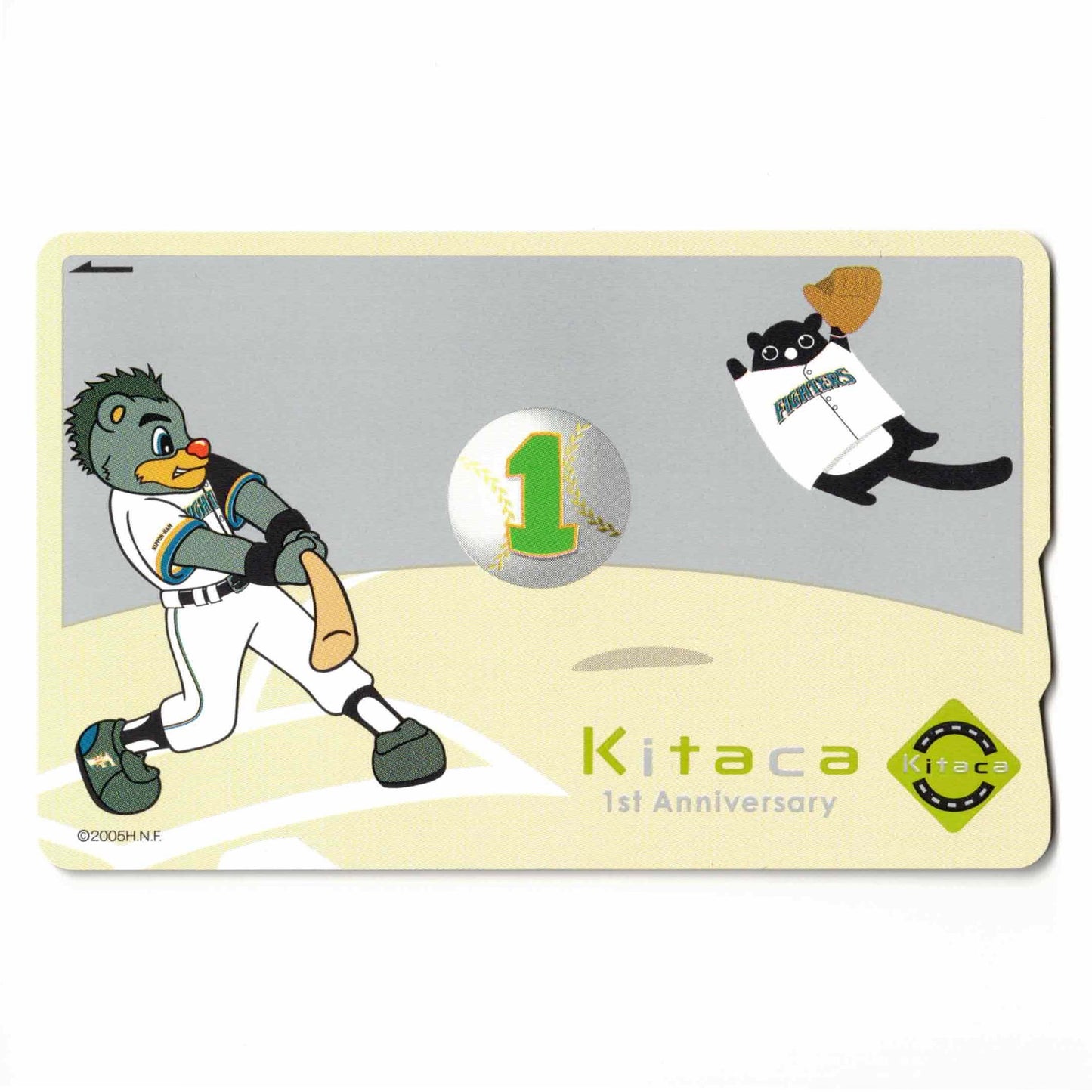 日本ハムファイターズKitaca（キタカ）2009年優勝 1周年記念Kitaca