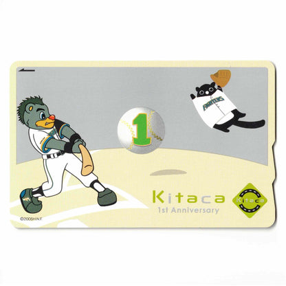 使用可能 日本ハムファイターズKitaca（キタカ）2009年優勝 1周年記念Kitaca