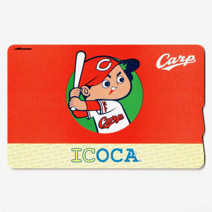 使用可能 広島カープICOCA（イコカ）カープ坊や